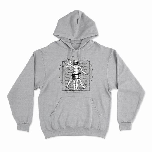 Moletom Com Capuz Vitruvian Rock