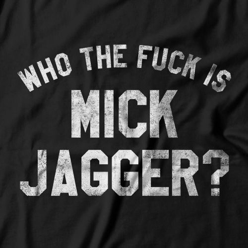 Moletom Com Capuz Who The Fuck Is Mick Jagger
