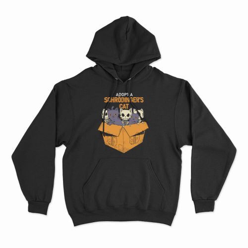Moletom Com Capuz Adopt A Schrödinger's Cat