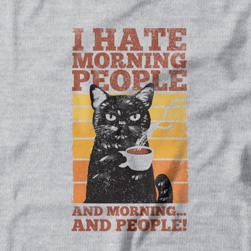 Moletom Hate Morning People