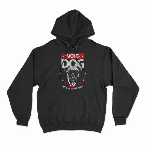 Moletom Com Capuz Vote Dog