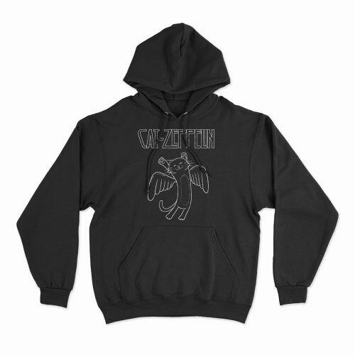 Moletom Com Capuz Cat Zeppelin