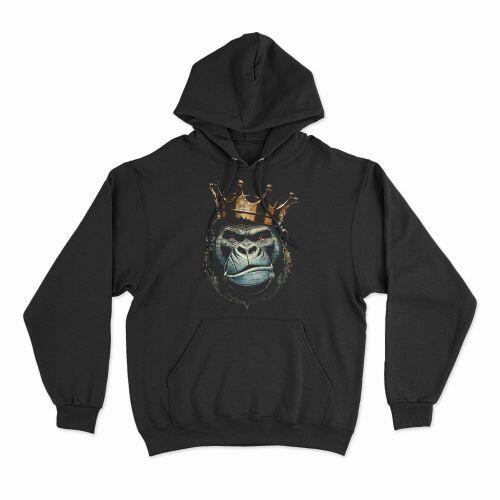 Moletom Com Capuz Gorilla King