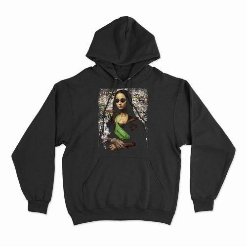 Moletom Com Capuz Monalisa Swag