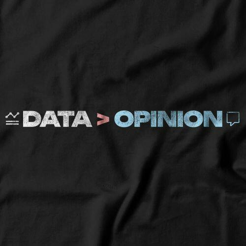 Moletom Data Is Greater Than Opinion