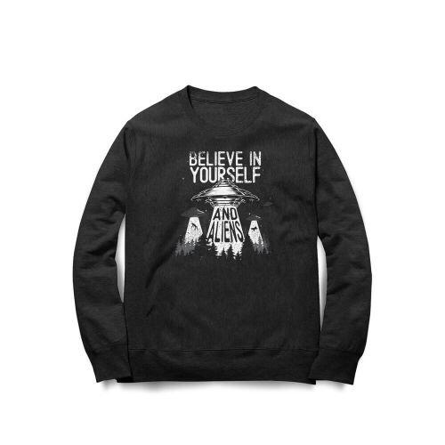 Moletom Believe In Aliens