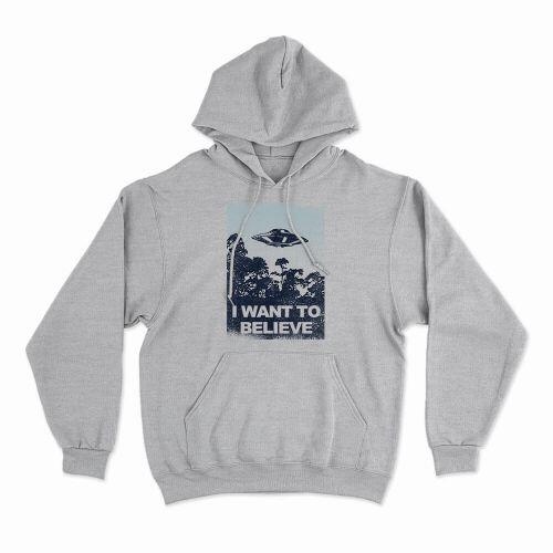 Moletom Com Capuz I Want To Believe
