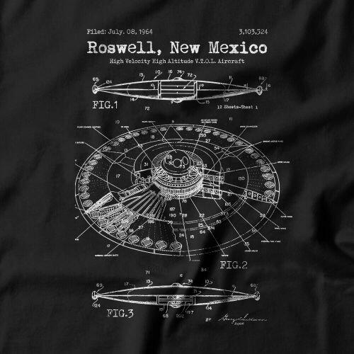 Moletom Com Capuz UFO Patent