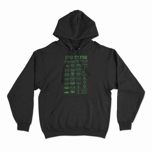 Moletom Com Capuz UFO Types