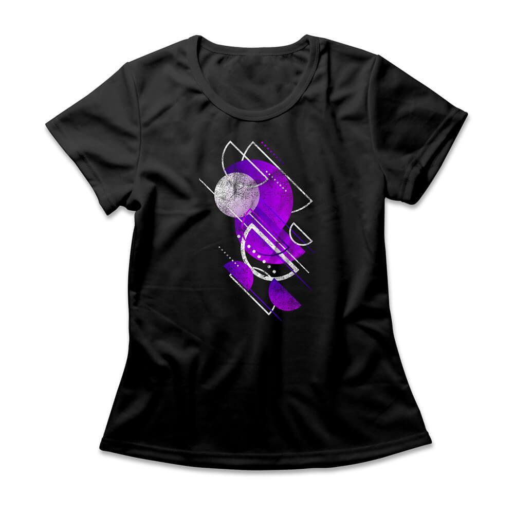 Camiseta Feminina Purple Circle