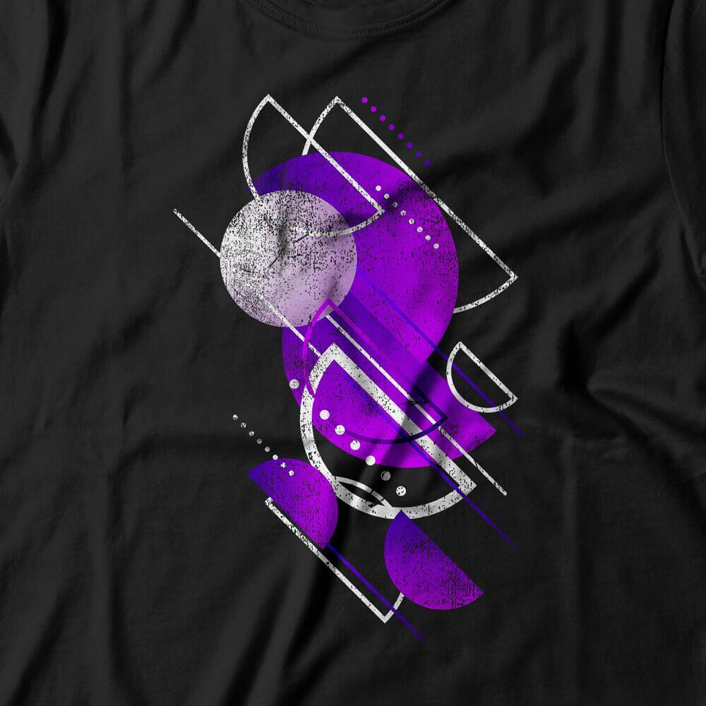 Camiseta Feminina Purple Circle