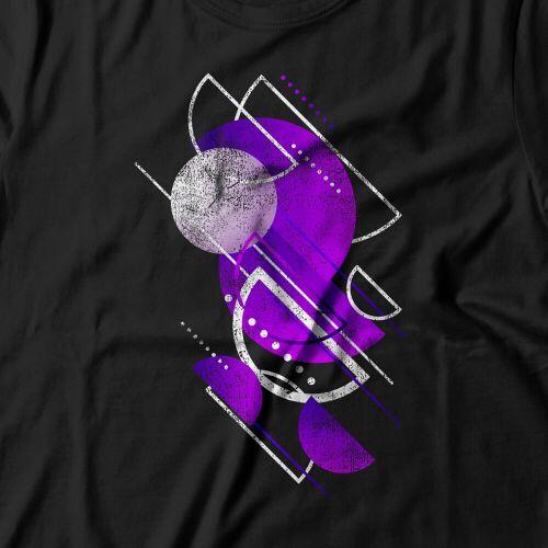 Camiseta Feminina Purple Circle
