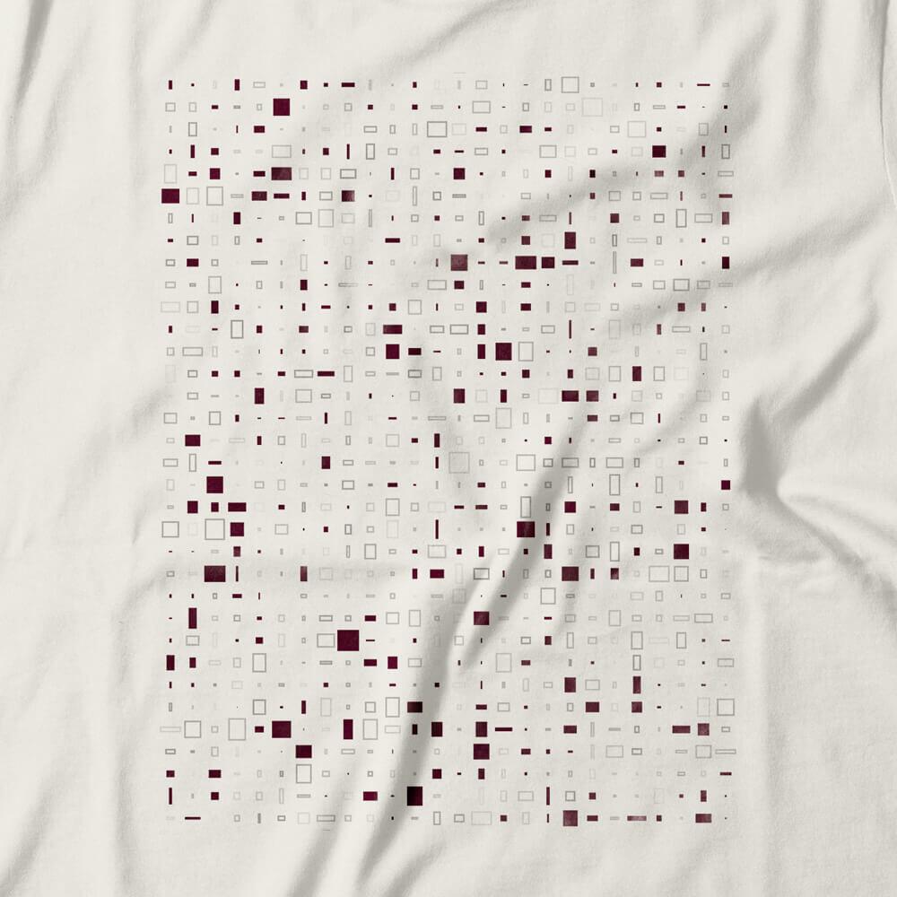 Camiseta Feminina Squares Pattern