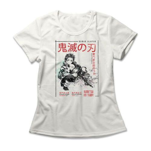 Camiseta Feminina Demon Slayer
