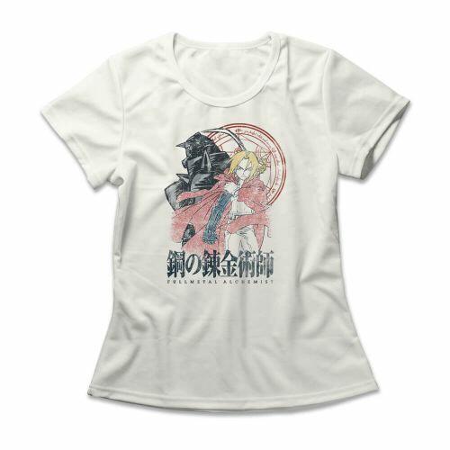 Camiseta Feminina Fullmetal Alchemist