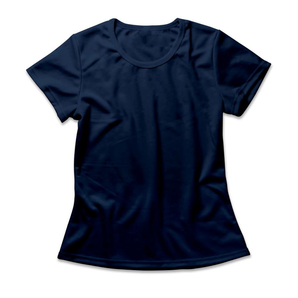 Camiseta Feminina Básica Azul Marinho