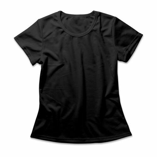 Camiseta Feminina B�sica Preta