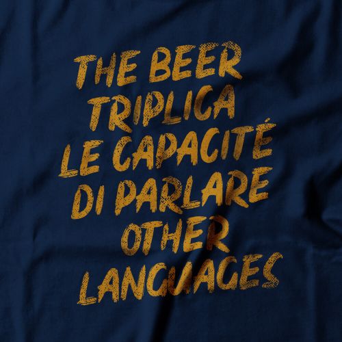 Camiseta Feminina Beer Languages