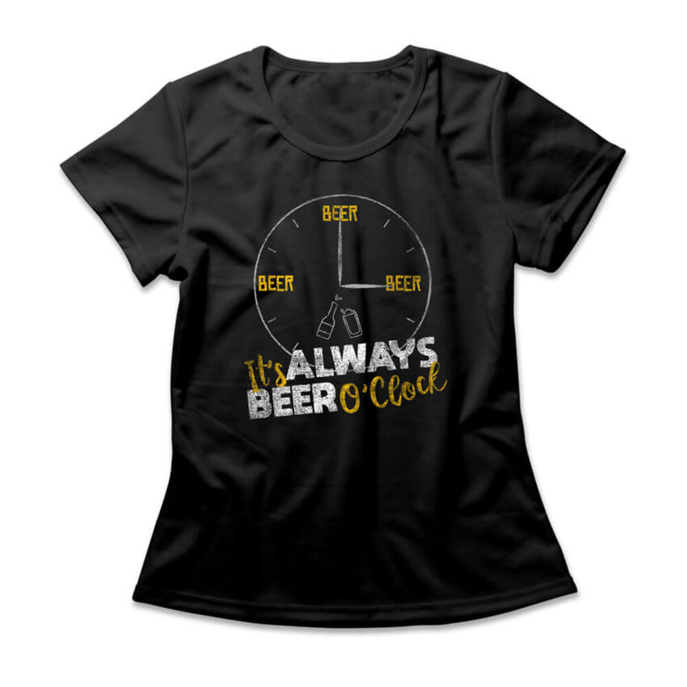 Camiseta Feminina Beer O' Clock