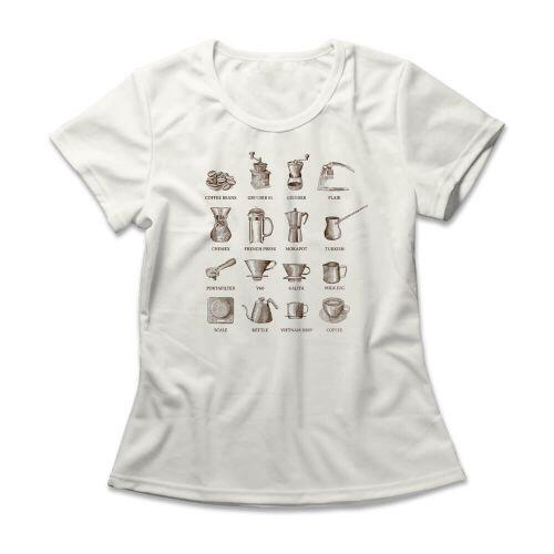 Camiseta Feminina Coffee Manual