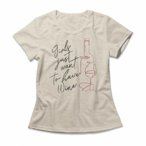 Camiseta Feminina Girls Have Wine