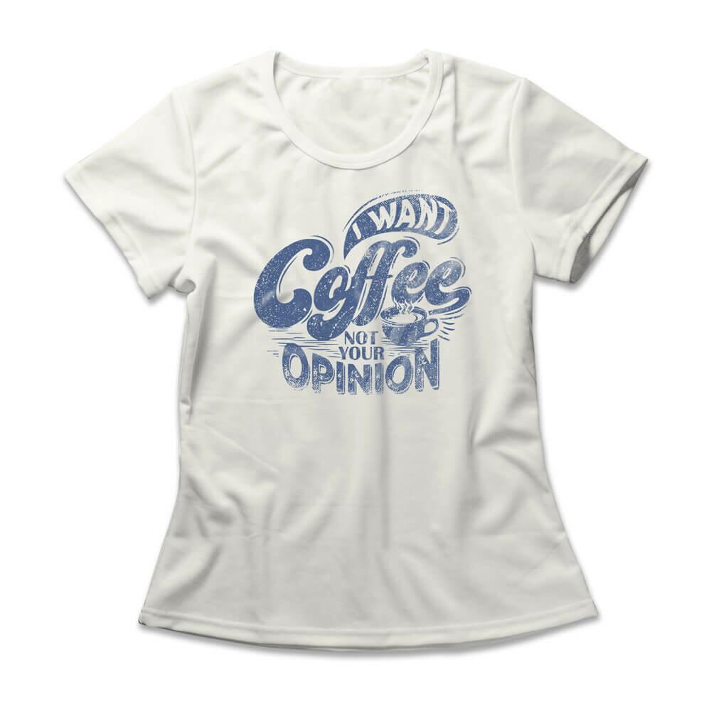 Camiseta Feminina I Want Coffee