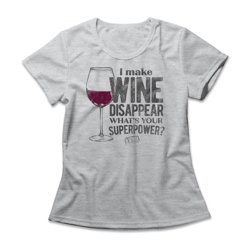 Camiseta Feminina Wine Disappear