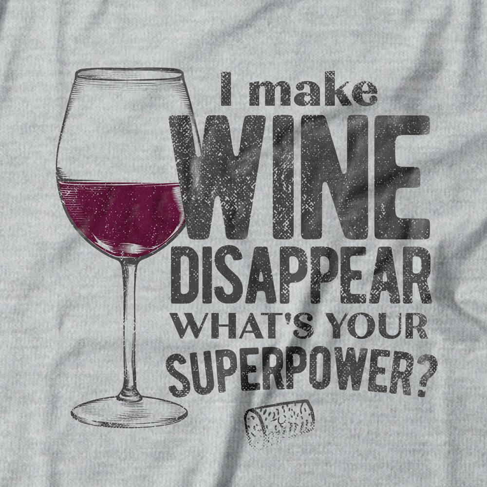 Camiseta Feminina Wine Disappear
