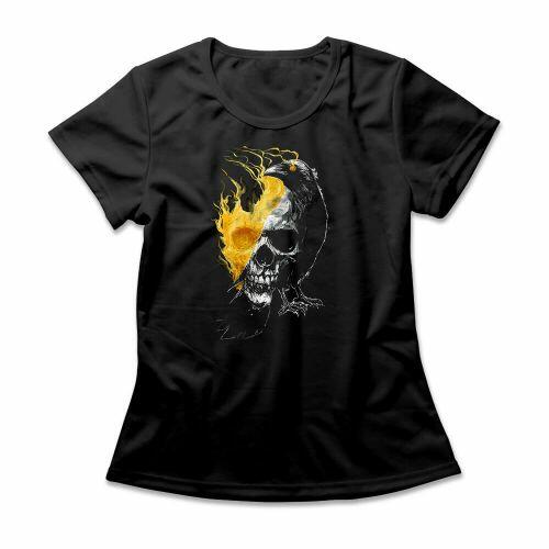 Camiseta Feminina Skull Crown