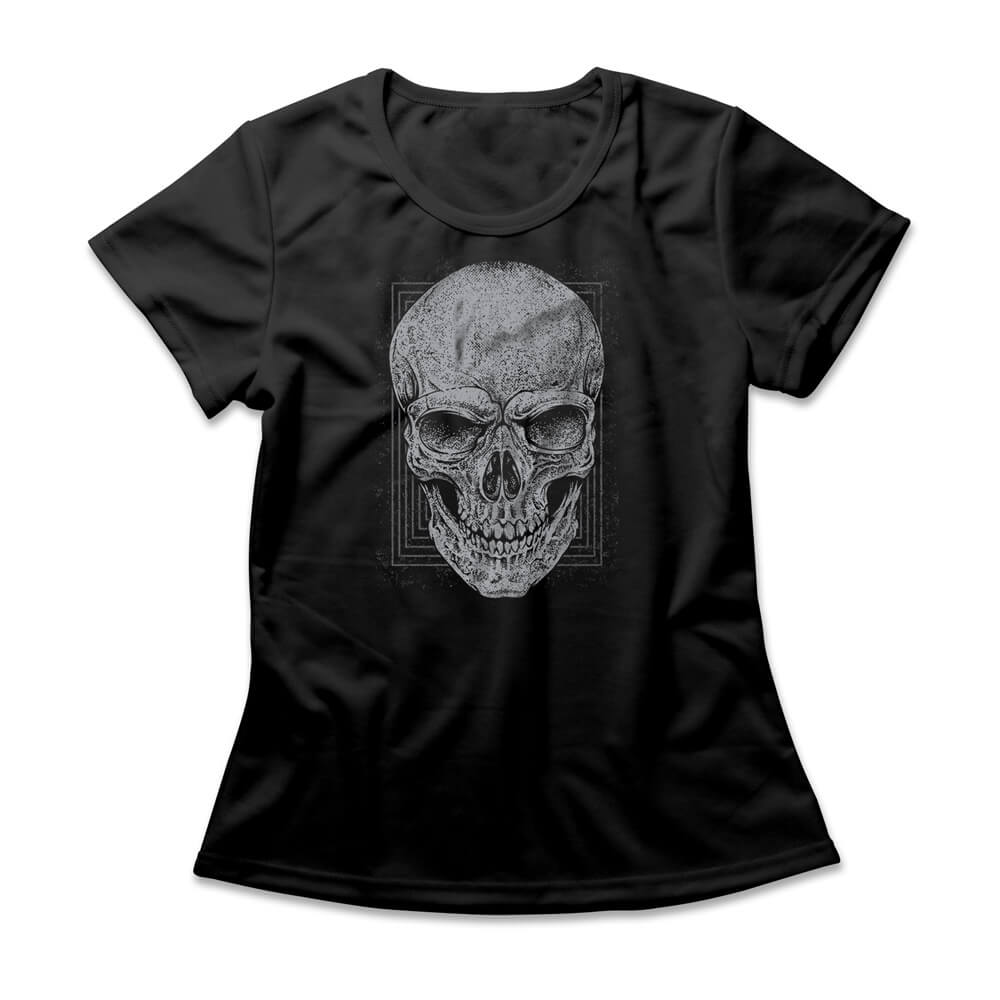 Camiseta Feminina Skull Frame