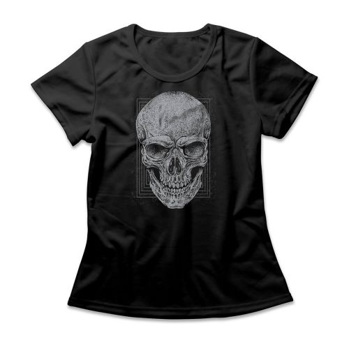 Camiseta Feminina Skull Frame