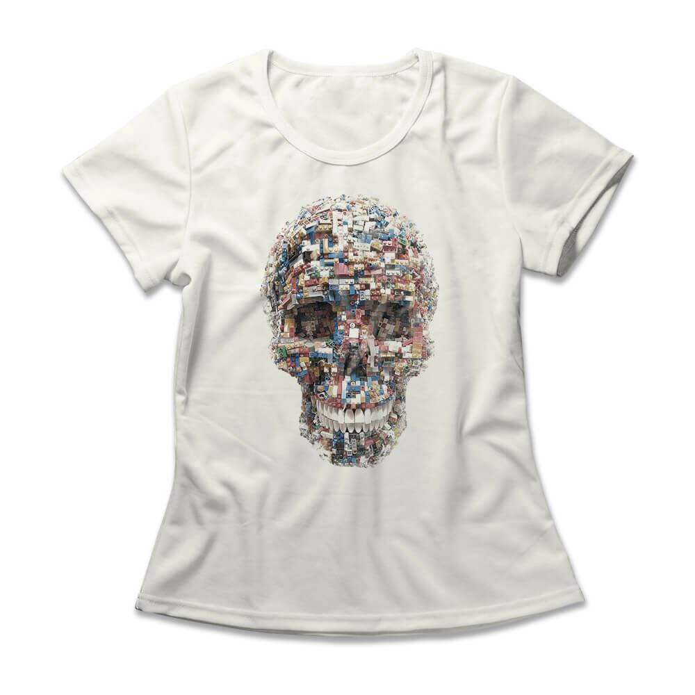 Camiseta Feminina Skull Parts