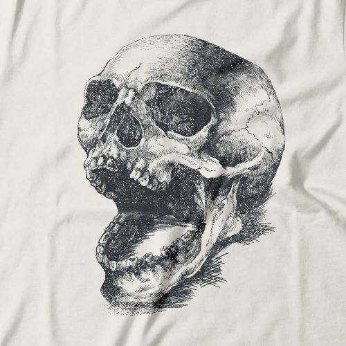 Camiseta Feminina Skull Sketch