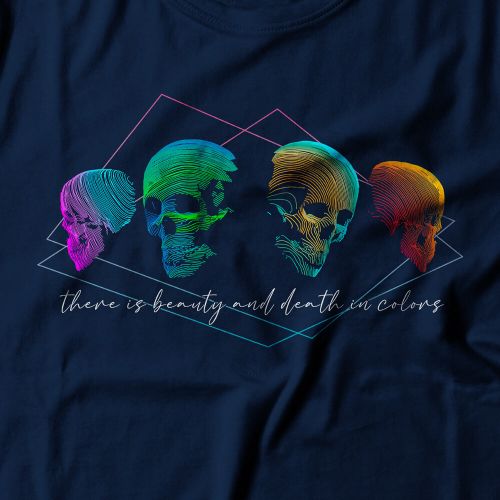 Camiseta Feminina Beauty And Death