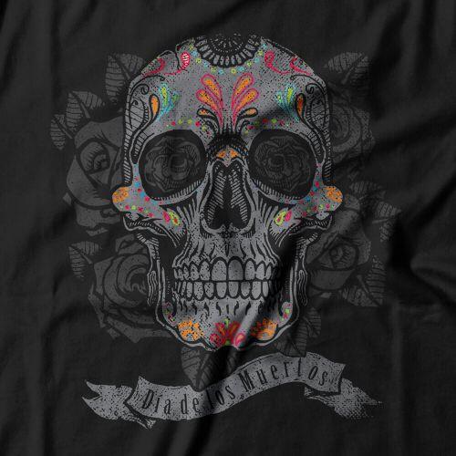 Camiseta Feminina Caveira Mexicana