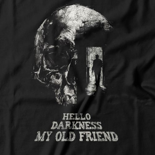 Camiseta Feminina Hello Darkness