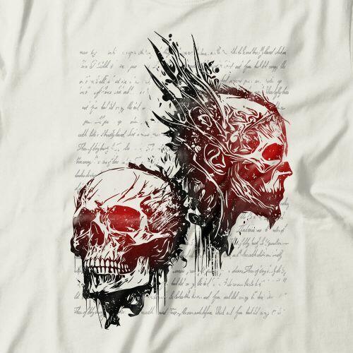Camiseta Feminina Ink Skulls