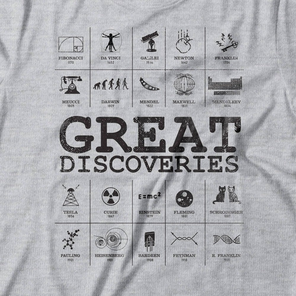 Camiseta Feminina Great Discoveries