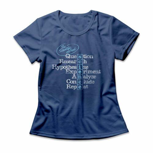 Camiseta Feminina M�todo Cient�fico