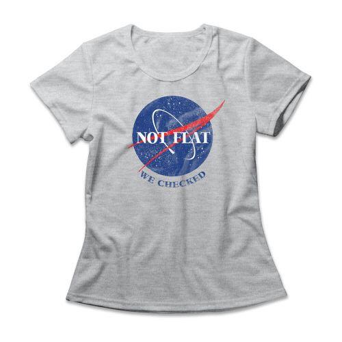 Camiseta Feminina Not Flat
