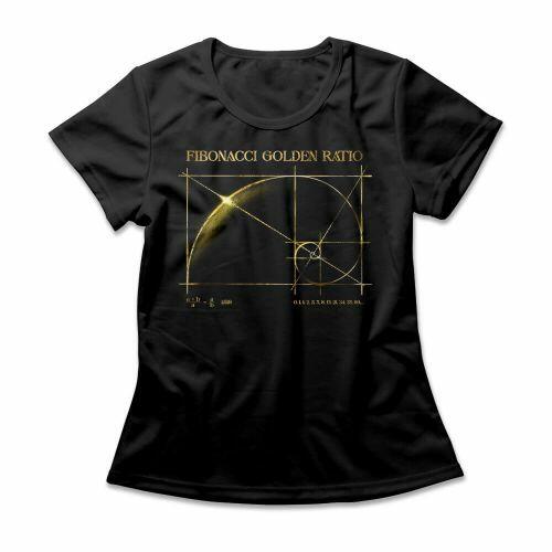 Camiseta Feminina Propor��o Aurea