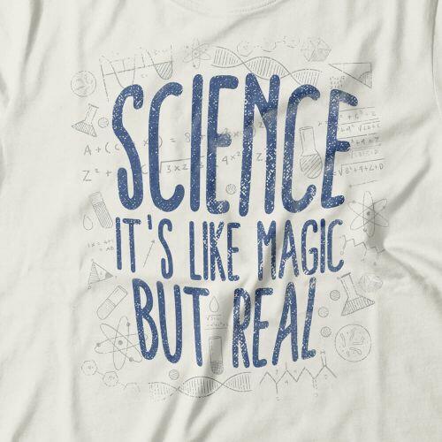 Camiseta Feminina Science It's Like Magic