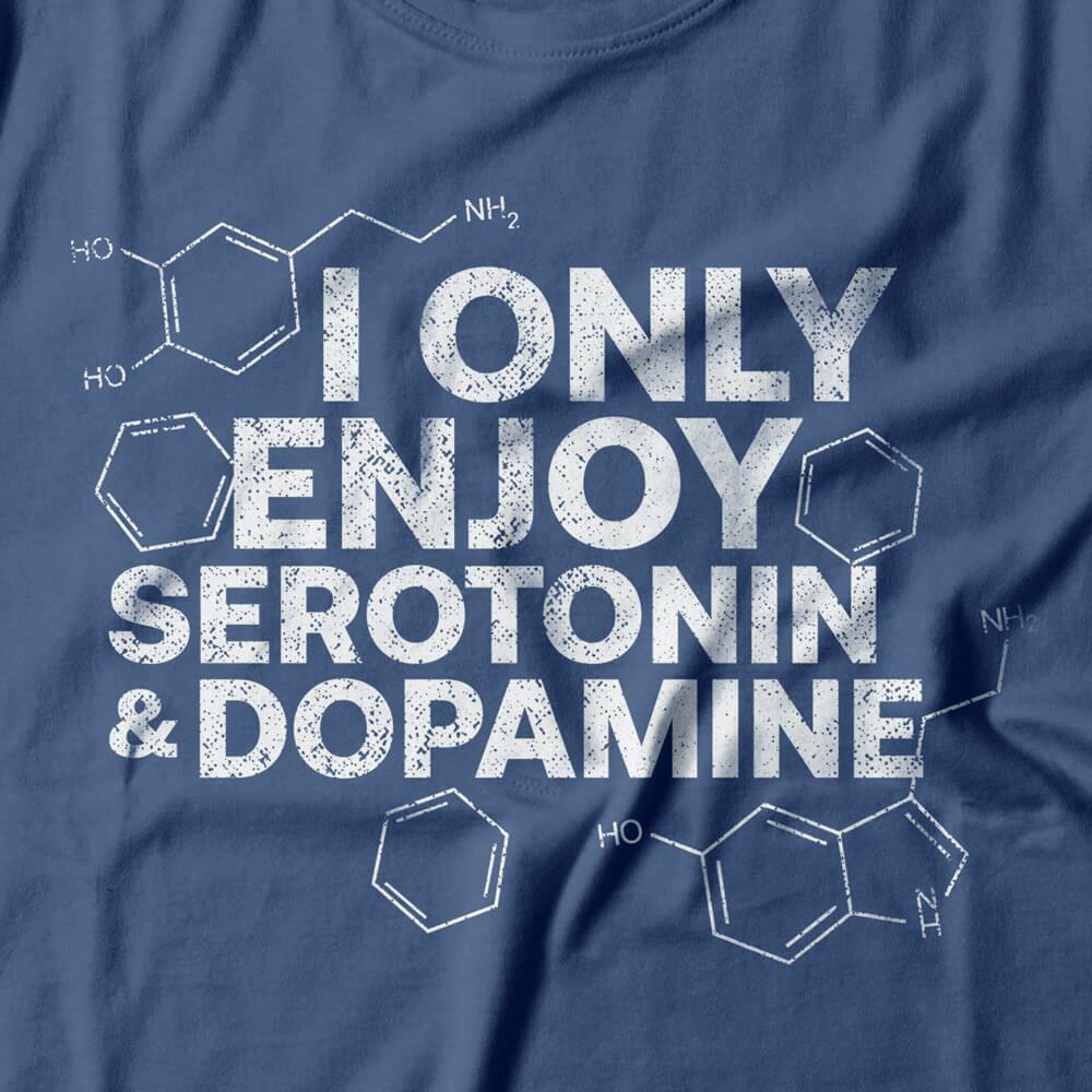 Camiseta Feminina Serotonin & Dopamine