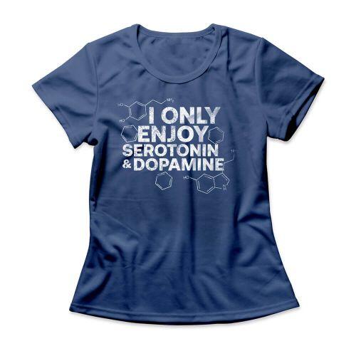 Camiseta Feminina Serotonin & Dopamine