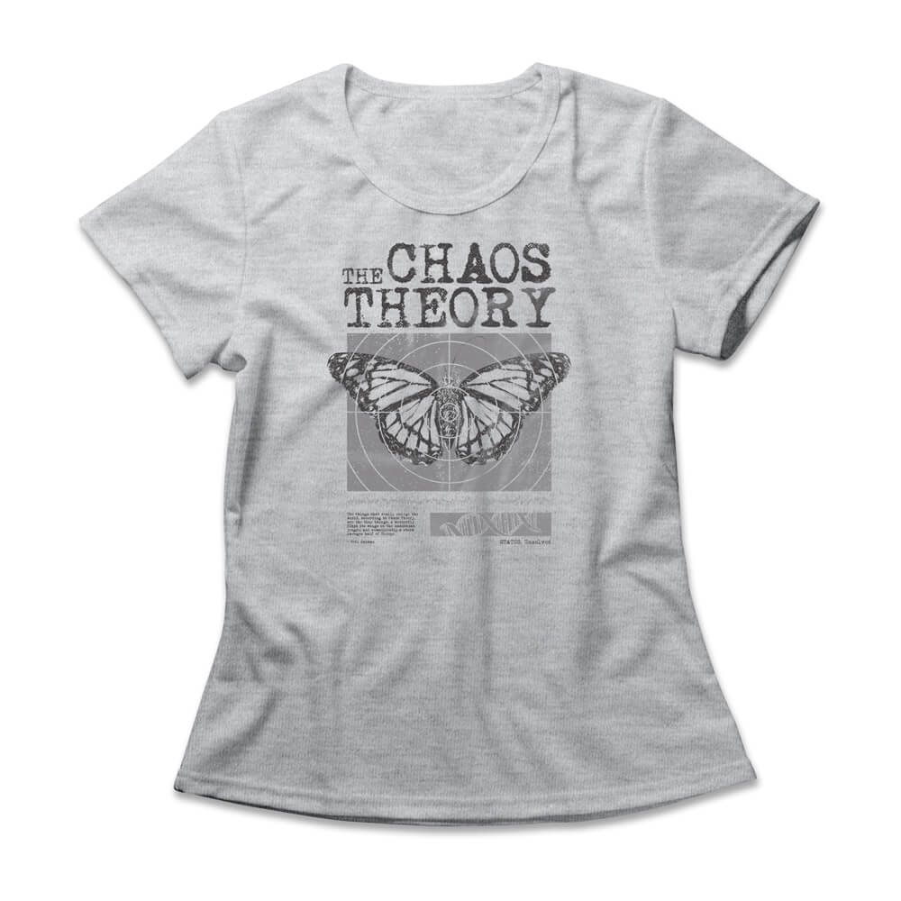 Camiseta Feminina Teoria Do Caos