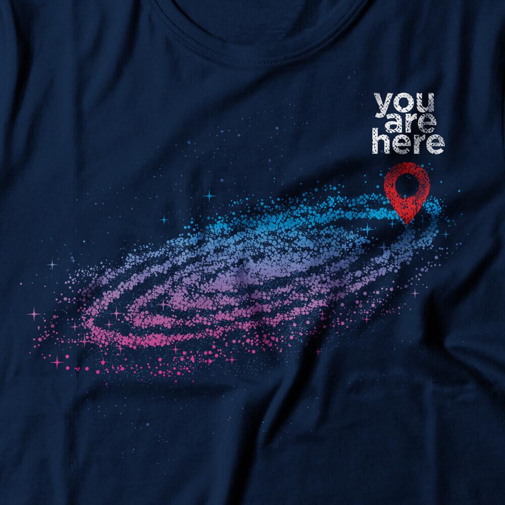 Camiseta Feminina Via Láctea