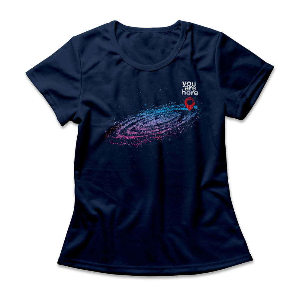 Camiseta Feminina Via Láctea