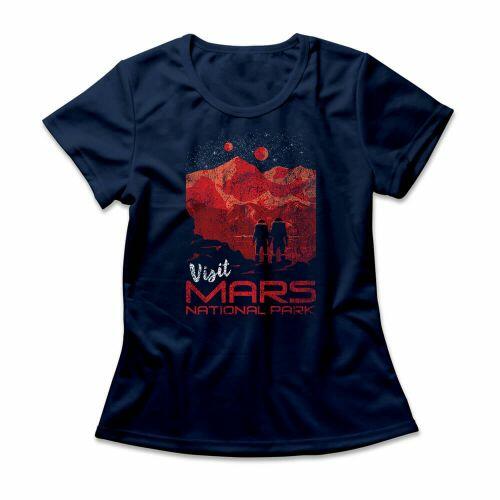 Camiseta Feminina Visit Mars