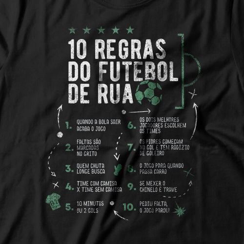 Camiseta Feminina Futebol De Rua