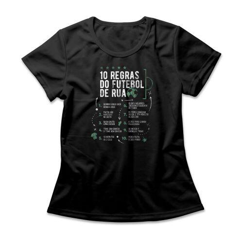 Camiseta Feminina Futebol De Rua